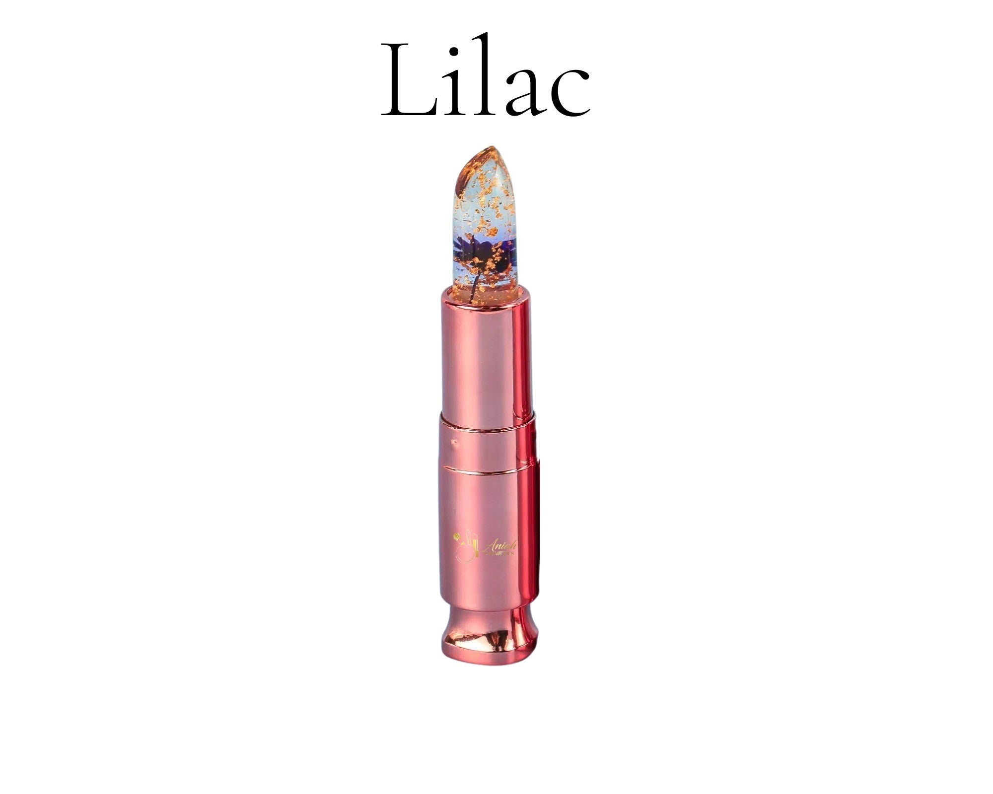 Moisturizing Transparent Flower Liquid Lipstick - Red Tint